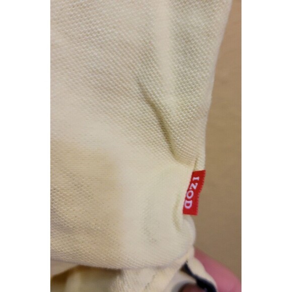 Men's IZOD Heritage Polo Shirt XXL Regular Fit 100% cotton Golf Shirt Yellow - Picture 5 of 12